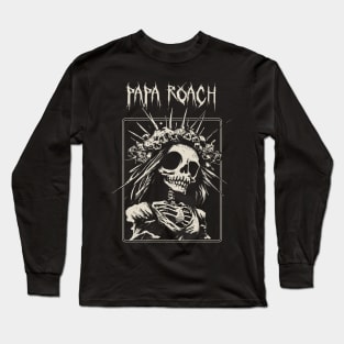 papa roach bridge skull Long Sleeve T-Shirt